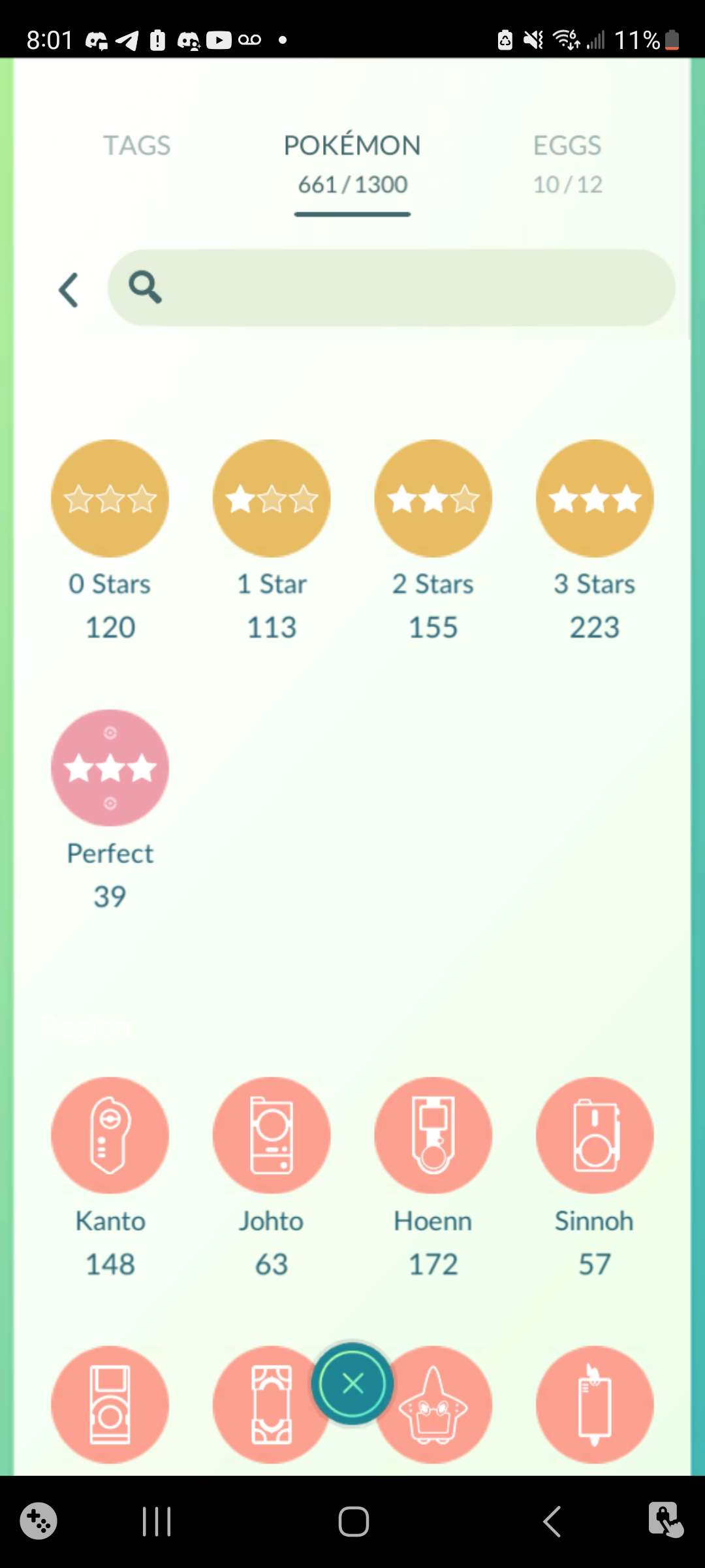 Game account sale Pokemon GO